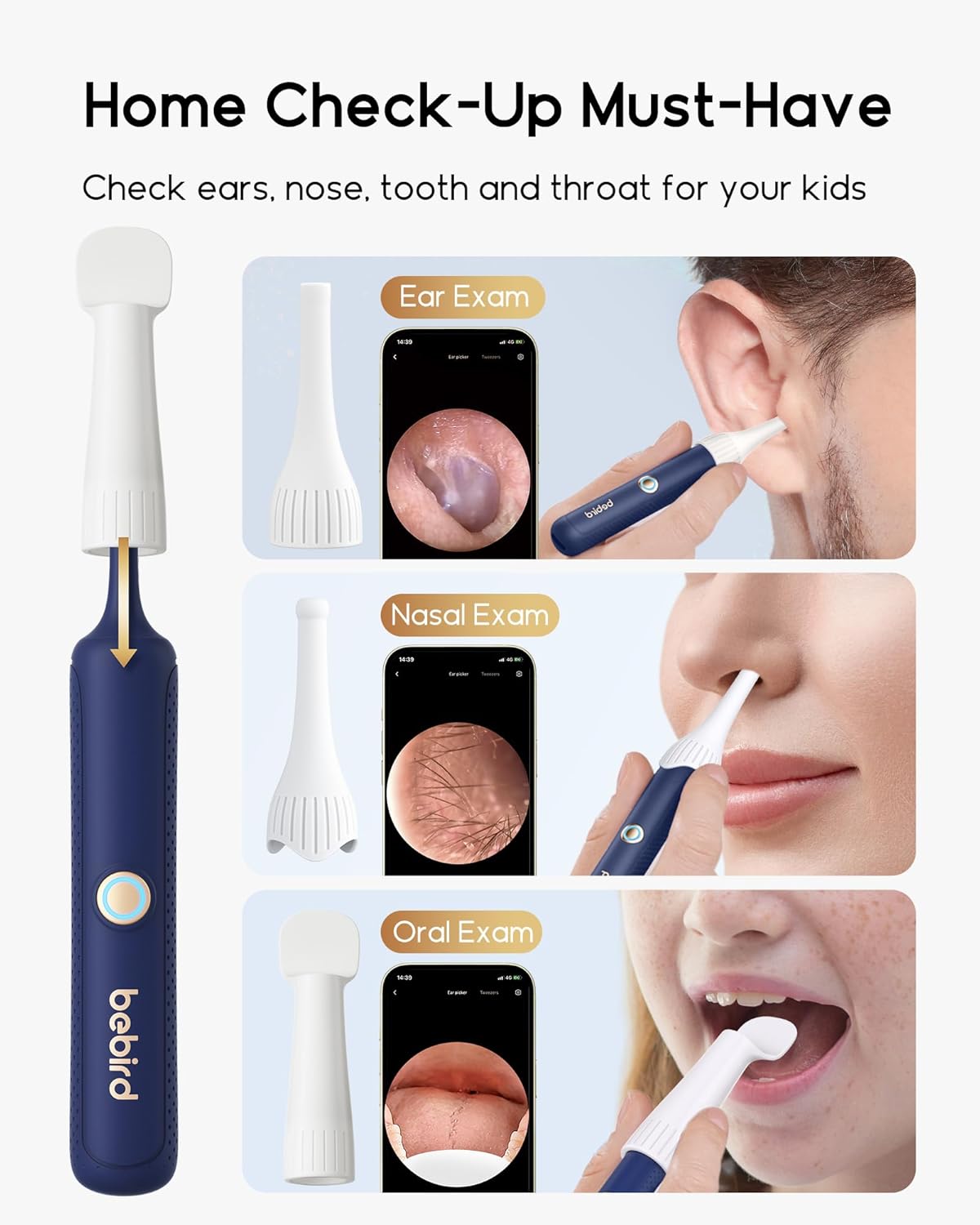 Bebird Earsight Plus R37R how to use guide
